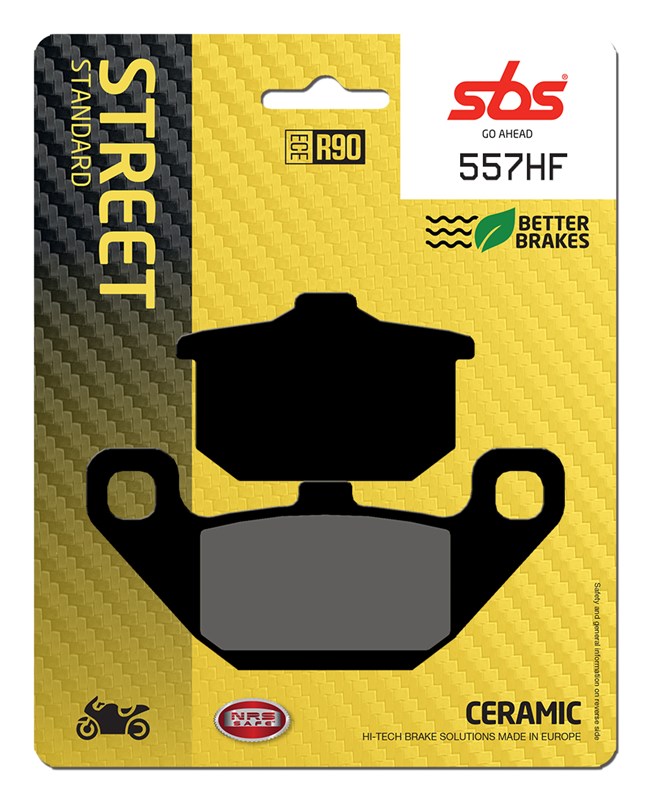 SBS brake pads KH85 street standart ceramic colour black (557HF)